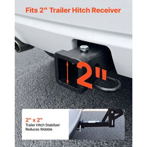 Porte-bagages arrière pliable 2-en-1 en acier sur roues pour attelage, 36,2" x 21,3" x 11,8" - Product Image 4