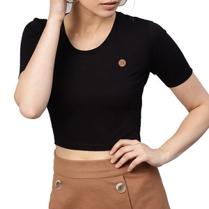 Top Corto Informal para Mujer, Diseño Transpirable y Ligero para Uso Diario, Moda de Verano y Comodidad Relajada para el Día a Día - Product Image 1