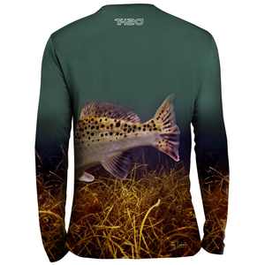 เสื้อยืดตกปลาแขนสั้นแบบแห้งเร็ว น้ำหนักเบา กันน้ำ UPF 50+ สำหรับทุกเพศ พิมพ์ลาย UV ระบายอากาศได้ดี - Product Image 2