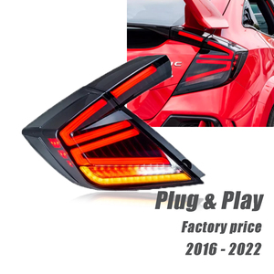 ไฟท้าย LED ดัดแปลงอัตโนมัติสำหรับ Honda <span class=keywords><strong>Civic</strong></span> <span class=keywords><strong>hatchback</strong></span> <span class=keywords><strong>2021</strong></span>สภาพใหม่ - Product Image 1