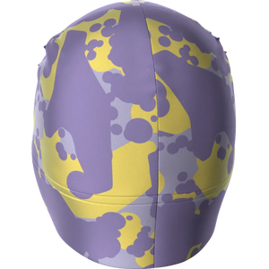 Casquette unisexe camouflage, imprimé numérique violet et jaune, respirante, en polyester, décontractée, printemps-été, 56-58 cm - Product Image 6