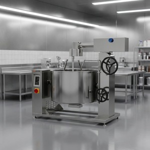 Chaudière à vapeur rotative à induction Amicook 380V/440V, modèle facile à nettoyer, haute technologie, résistante à la chaleur, cuisson à induction, 3 lames - Product Image 5