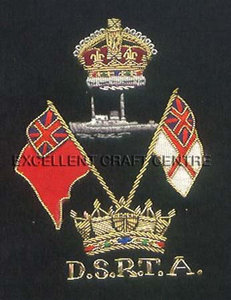 Parche Bordado de Encaje de Alta Calidad D.S.R.T.A, Insignia Circular de Tela Cosida con Diseño de Lujo para Prendas - Product Image 2