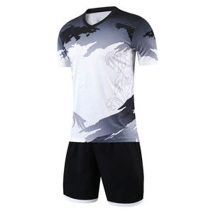 Uniformes de football personnalisés de haute qualité, vert Kelly et blanc, sublimation, manches courtes, respirants, vente en gros, tailles adultes - Product Image 4