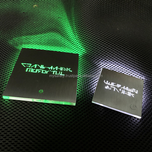 Etiquetas Personalizadas de PVC con LED NFC, Acero Inoxidable, Impresión Digital UV, Película Transparente 3D Laminada, MSF002, Gracias - Product Image 3