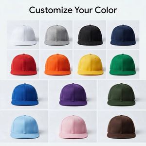 Casquette Snapback de Noël unisexe 6 panneaux à visière plate broderie 3D logo personnalisé tissu personnalisé pour le sport, le golf et le quotidien - Product Image 5