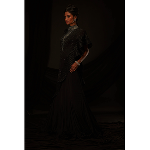 Vestido de Noche Negro de Estilo Lujoso para Mujer, para Ocasiones Especiales, al Mejor Precio al por Mayor - Product Image 2