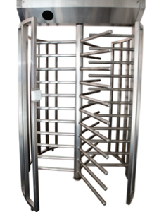 Tourniquet en acier inoxydable soudé pleine hauteur avec 3/4 bras et finition mate - Product Image 2