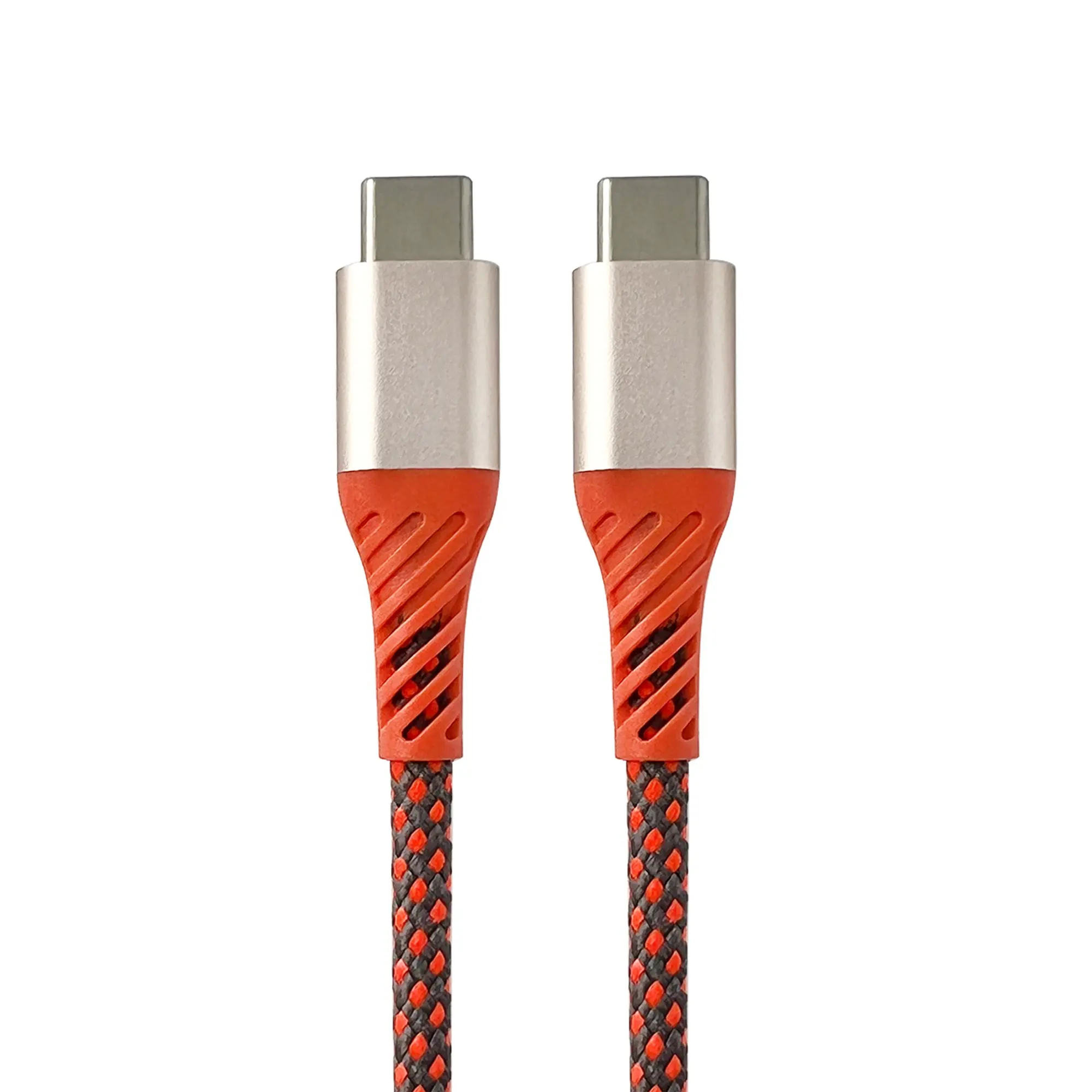 ปลั๊กอลูมิเนียมหรูหราสี Ombre สายชาร์จ USB-C ถึง USB-C สําหรับ iPhone 1M