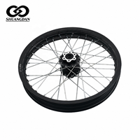 High-quality wheel set for the Sur-Ron Light Bee: Front wheel 1.60 x 19, rear wheel 1.85 x 16. Non-destructive installation.