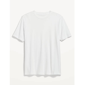 เสื้อยืดคอกลมแขนสั้นทรงคลาสสิกสำหรับผู้ชาย ผ้าเจอร์ซีย์คอตตอน 100% ทรงปกติ ตัดเย็บกว้าง ระบายอากาศได้ดี แห้งเร็ว สวมใส่สบาย - Product Image 1