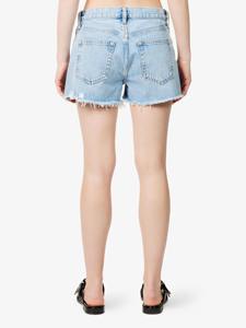 Custom Oem Light Wash Denim Shorts Manufacturer Vintage Ripped <b>Button</b> <b>Fly</b> <b>Jean</b> Shorts Loose Fit Distressed Shorts Supplier - Product Image 5