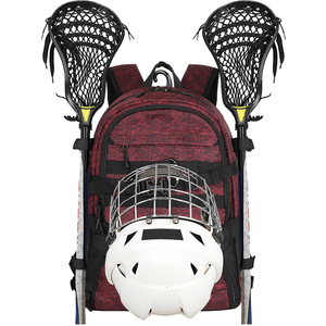 Sacs de lacrosse sportifs en polyester légers, fabriqués en usine, faible MOQ, best-sellers, nouvelle arrivée, haute qualité, pour adultes - Product Image 1