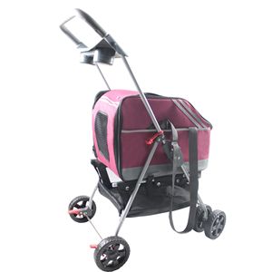 All-In-One Convertible Outdoor Pet Stroller and Car Seat for All Surfaces - Product Image 4