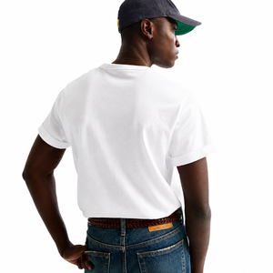Camiseta Blanca de Manga Corta para Hombre 2026, Corte Regular, Cuello Redondo, Estilo Casual, 100% Algodón Jersey - Product Image 2