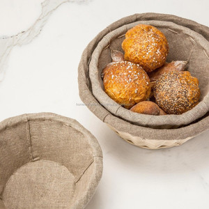 Cesta de Madera Natural para Hornear Pan de Masa Madre, Recipiente de Fermentación de Ratán, Ecológico, Duradero, Ligero, Antiadherente, Tamaño Personalizable - Product Image 5