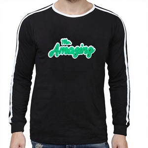 Oem diseño de camiseta de manga larga de algodón 100% de casual camuflaje t camisa con oem logotipo impreso directa de la fábrica de exportación - Product Image 1