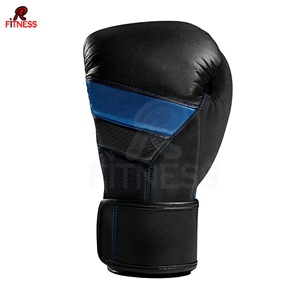 Gants de boxe en cuir véritable, couleur personnalisée, fermeture auto-agrippante antidérapante, gants de boxe confortables pour adultes - Product Image 3