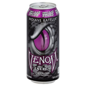 Boisson énergisante Venom Mojave Rattler, boisson énergétique à haute teneur en caféine avec un goût audacieux - Product Image 1