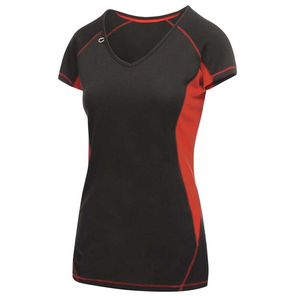 Camiseta de manga corta holgada de alta calidad para mujer, talla regular, tops de verano para damas, camisetas con cuello en V para mujer, muy vendidas y de alta demanda. - Product Image 2