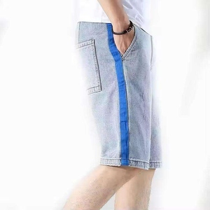 Classic Industrial Denim Shorts Shorts For <b>Men</b> High Quality Casual Summer <b>Jeans</b> Style With Pockets Export Wear - Product Image 6