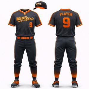 Kit d'uniforme d'équipe de baseball personnalisé très demandé – Ensemble maillot et pantalon de baseball sublimé, vêtements de sport athlétiques respirants - Product Image 1