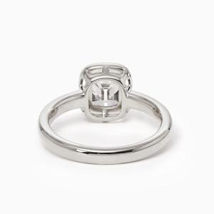 Bague de fiançailles solitaire en diamant de laboratoire 1,5 carat de type « ancienne mine » pour femme, en or 14 carats, bijoux fins, certifiée IGI, vente en gros - Product Image 5