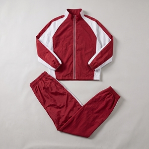 Ensemble de survêtement coupe-vent léger à capuche pour hommes, réfléchissant et personnalisable, vente en gros - Product Image 2
