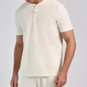 Ropa Deportiva de Compresión Personalizada al por Mayor para Gimnasio, Camisetas de Cuello Redondo para Hombre - Product Image 4