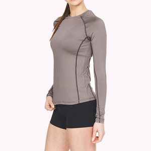 Camisetas de Yoga y Fitness para Mujer, Camisetas Deportivas de Manga Larga con Compresión, Ropa de Entrenamiento, Camisetas de Manga Larga - Product Image 4