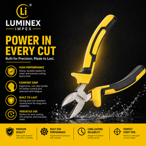 LUMINEX IMPEX LUB=113 <b>Long</b> <b>Nose</b> Stainless Steel Lightweight Smooth Work Jewelry Making Polishing Pliers for Bracelet Making DIY - Product Image 3