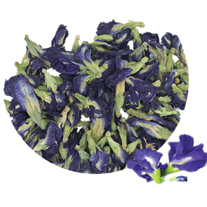 Flores de Guisante Azul Secas, Registradas por la FDA, Origen Vietnam, Grado Premium, Secadas al Sol, Flores Enteras, Precio al por Mayor, Té a Granel - Product Image 1