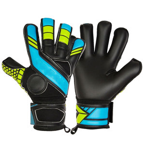 Gants de gardien de but de football personnalisés, à doigts complets, antidérapants, respirants, avec sangle de poignet réglable, unisexe, en PU, pour le sport, avec protection du pouce - Product Image 6
