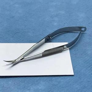 Morje Forceps chirurgical dentaire argenté à poignée moletée, instrument manuel de classe I certifié CE - Product Image 2