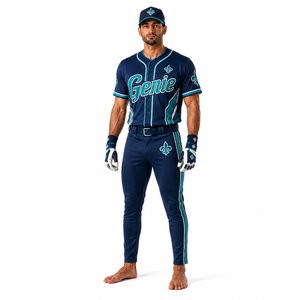 Nuevo Uniforme de Béisbol 2026, Duradero, Ligero, Cómodo, con Movimiento Flexible y Calidad Duradera para Uso Regular en Juegos de Equipo - Product Image 1