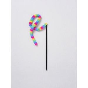 Arcobaleno Pet canna da pesca giocattolo interattivo per gatti - Product Image 1