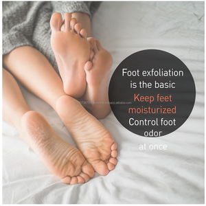 Confezione esfoliante per piedi per la cura della pelle coreana oem xilitolo burro di karité per piedi idratati morbidi e bagliore della pelle di vetro - Product Image 2
