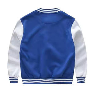 Veste de baseball universitaire pour hommes, vente en gros d'usine, haute qualité, broderie personnalisée, vestes varsity d'hiver, 100% coton - Product Image 5