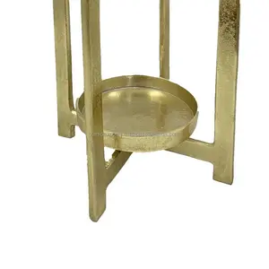 Portavelas Minimalista de Hierro para el Hogar, Portavelas con Linterna de Vidrio, Linterna de Metal Negro y Artículos de Regalo, Mayorista - Product Image 3