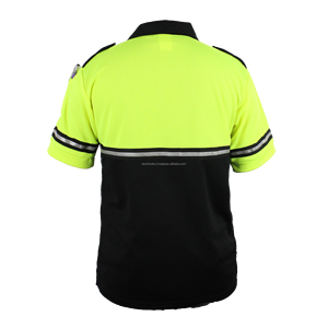 Uniforme de patrouille de polos de garde de sécurité Offre Spéciale avec poche à fermeture éclair uniformes de garde de sécurité réfléchissants unisexe - Product Image 6