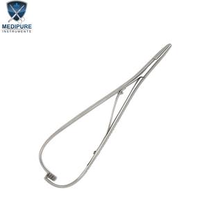 Porte-aiguille Mathieu professionnel 14cm 16cm 18cm avec mécanisme à cliquet auto-serrant pour instruments chirurgicaux de suture - Product Image 4