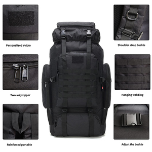 Sac de sport imperméable de haute qualité 50-70L, couleurs personnalisées, prix d'usine, ventes chaudes, sac de sport imprimé personnalisé pour la vente en ligne - Product Image 6
