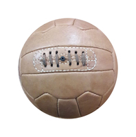 Ballon de football en cuir rétro 1950, ballon de rugby style ancien, ballon de football en cuir antique, ballon de handball, ballon de football américain, ballons de basket-ball