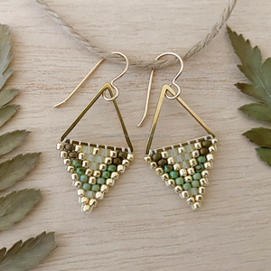 Regalo de recuerdo, ropa de fiesta, Pendientes colgantes con cuentas de semillas hechos a mano para mujer con diferentes diseños, pendientes con cuentas coloridas - Product Image 4