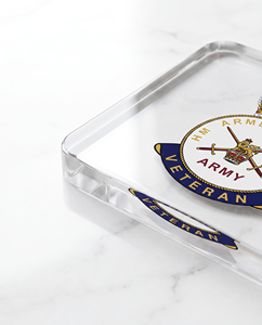 Juego de Posavasos de Acrílico Personalizados con Logotipo, Posavasos Transparentes de Primera Calidad para Bodas, Oficina y Regalos - Product Image 2