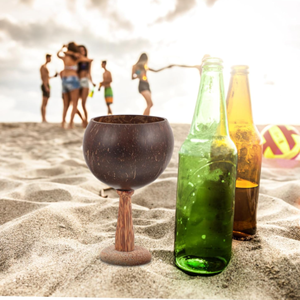 Natural Coconut Shell <b>Cup</b>, Coconut Wood Shell Fruit Beer Coffee <b>Cold</b> Drink <b>Cup</b>, Coconut Juice <b>Cups</b> Tableware Direct From Vietnam - Product Image 6