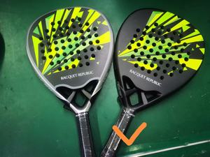 ไม้พาเดล 38 มม. ผิวสัมผัส 3 มิติ สำหรับเล่นเทนนิสชายหาด น้ำหนัก 350 กรัม คาร์บอนไฟเบอร์ ด้ามจับ PU ตาข่ายไนลอน เป็นมิตรกับสิ่งแวดล้อม สำหรับการแข่งขัน - Product Image 5