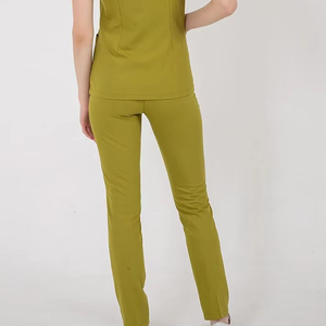 Uniformes de Enfermería de Verano para Mujer, Estilo 2026, Blusa de Enfermera Moderna, Conjunto de Uniformes Elásticos para Hospital - Product Image 4