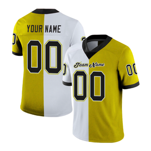 Training Men's Printed Fashion Football Jersey Street Style Shirts Adults 100% Polyester Sublimated American Football Jerseys - Product Image 6
