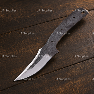 Cuchillo de Caza de Acero al Carbono Forjado a Mano de Grado Industrial UA Supplies, Mango de Acero al Carbono, Hoja de 8 Pulgadas con Punta Caída de 0.5mm - Product Image 5
